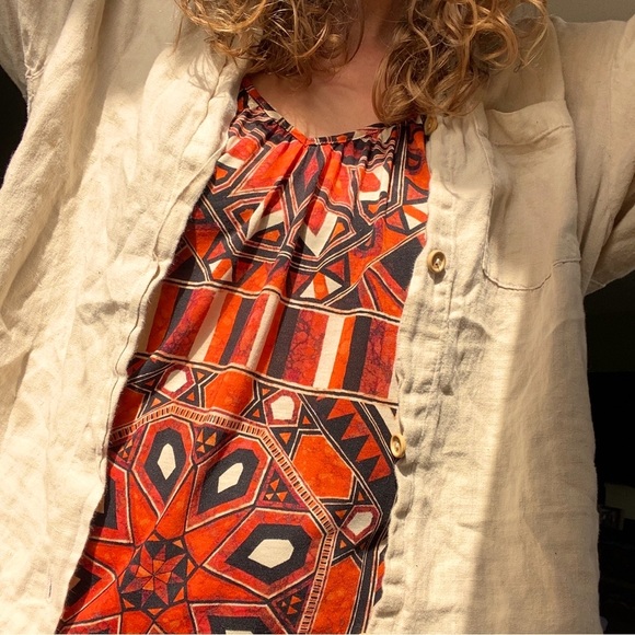 Orange tank top - Picture 3 of 9